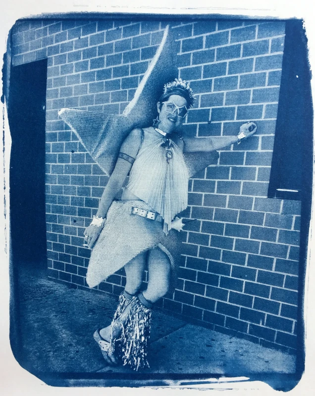 Untitled, cyanotype print