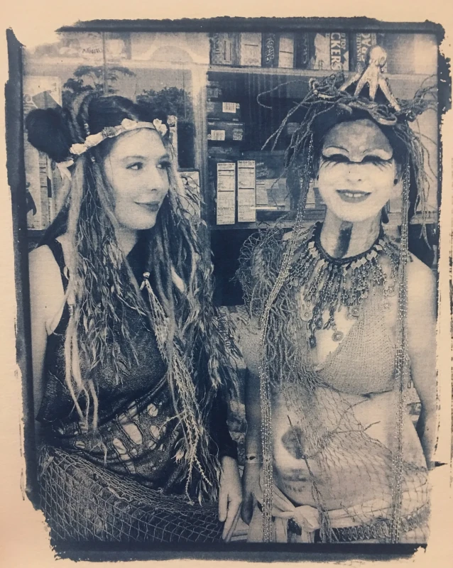 Untitled, cyanotype print