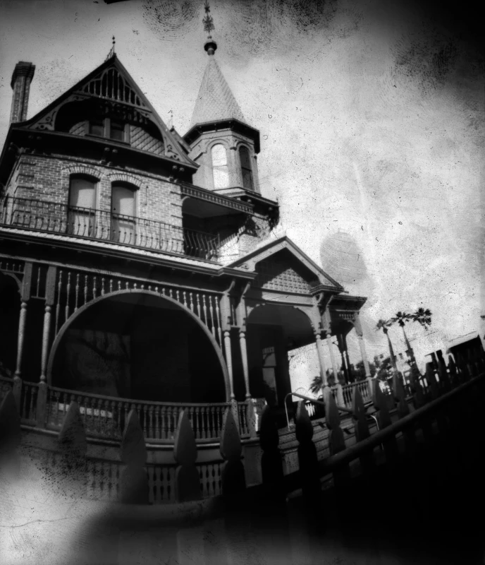 The Gilded, pinhole print