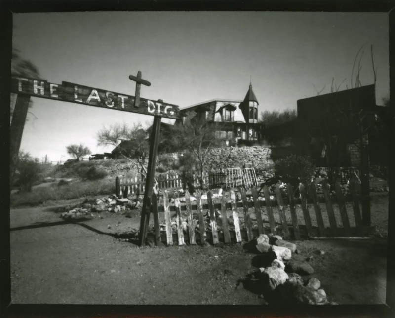 The Last Dig, pinhole print